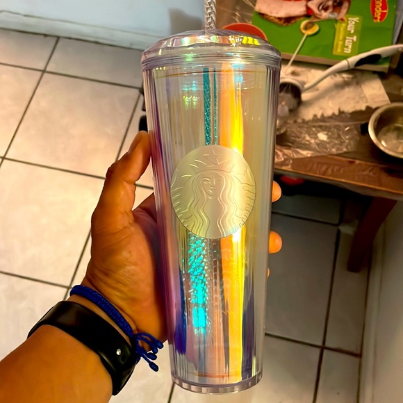 Starbucks cup.